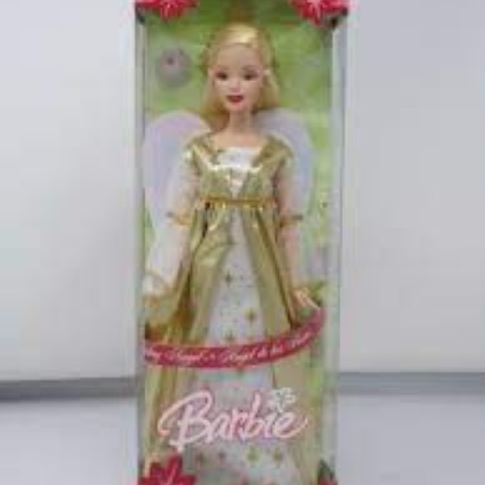 1992 Barbie Holiday Angel Doll - Mattel G5322